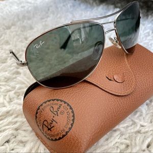 Ray Ban Metal Aviator Sunglasses